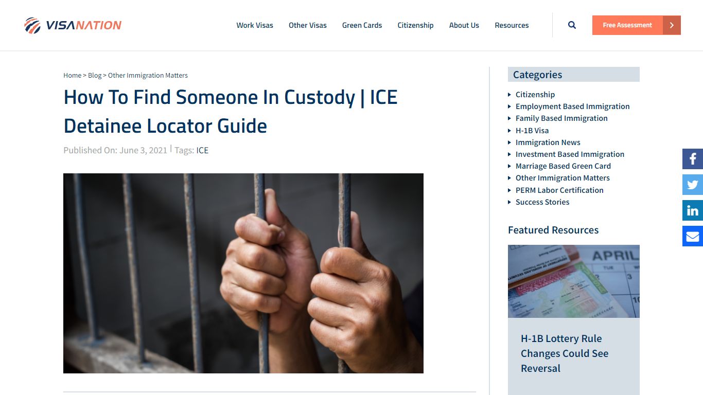 How to Use the ICE Detainee Locator to Find Someone in Custody